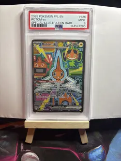 Pokemon Rotom EX SIR 126/094 Phantasmal Flames PSA MINT 9! 🔥🔥🔥 - Image 1