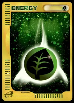 Grass Energy Holo Promo McDonald's E Pack Pokemon Japanese ~ MP - Image 1