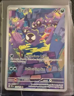 Gastly 177/162 Illustration Rare Temporal Forces Pokemon - Image 1