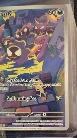 Gastly 177/162 Illustration Rare Temporal Forces Pokemon - Image 4