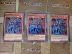 YUGIOH 3X JURAGEDO INCH-EN041 SUPER 1ST ED NM - Image 1