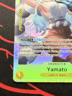 One Piece ST28-005 Yamato SR Starter Deck 28 Foil English Near Mint #4 - Image 5