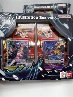 One Piece TCG Illustration Box Vol. 6 LOT OF 2 BRAND NEW AND SEALED - Image 2