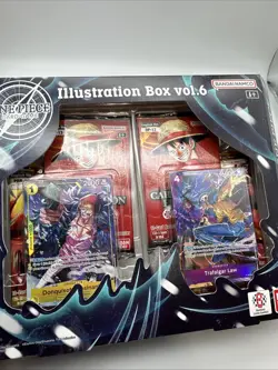 One Piece TCG Illustration Box Vol. 6 LOT OF 2 BRAND NEW AND SEALED - Image 5