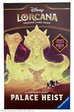 Lorcana Trading Card Game: Reign of Jafar Ilumineer's Quest- Palace Heist - Image 1