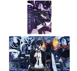 Union Arena Solo Leveling Playmat & Action Point Card Set Bandai Fest *IN HAND* - Image 2
