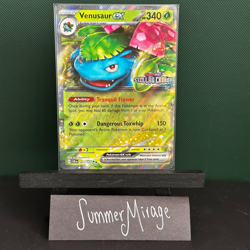 Venusaur & Blastoise ex Stellar Crown Stamp -Miscellaneous Cards & Products MCAP - Image 2