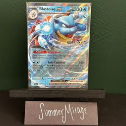 Venusaur & Blastoise ex Stellar Crown Stamp -Miscellaneous Cards & Products MCAP - Image 3