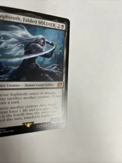 Sephiroth Fabled Soldier Nonfoil Card #0115 MTG LP - Image 2