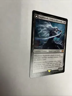 Sephiroth Fabled Soldier Nonfoil Card #0115 MTG LP - Image 5