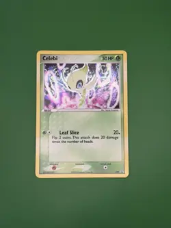 Pokemon TCG Celebi Nintendo Black Star Promos 29 Holo Promo Card NM - Image 2