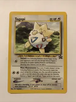 Togepi # 30 - Black Star Promo Pokemon Card - Image 1