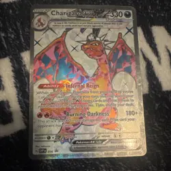 Charizard ex SVP 056 Holo Promo 330 HP 5ban Graphics Pokemon Card - Image 1