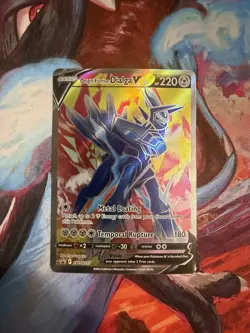 Origin Forme Dialga V SWSH255 SWSH: Sword & Shield Promo Card Holo Full Art NM - Image 1