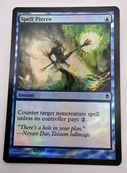 Spell Pierce FOIL Zendikar ZEN MTG Magic Gathering 1x - Image 1