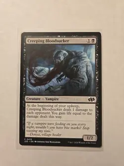 Creeping Bloodsucker - Foundations Jumpstart - LP - Common - Creature - Image 1