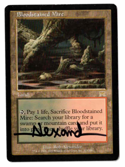 Bloodstained Mire Onslaught signed by artist Rob Alexander! - Image 1