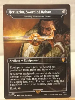 MTG Lord of the Rings Herugrim Sword of Rohan - Image 1