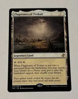 MTG Flagstones of Trokair - Time Spiral Remastered NM - Image 1