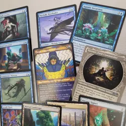 Whole COMMANDER Magic Deck - Heaven to Earth = Sygg, River Guide Lorwyn MERFOLK - Image 4