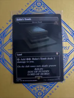 MTG Balin's Tomb NM Unplayed - Ancient Tomb Commander: LotR - Image 1