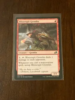 Magic the Gathering Ikoria Lair Behemoths Blisterspit Gremlin - Image 1