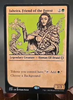 Jaheira, Friend of the Forest (Showcase) Battle for Baldur's Gate MTG Regular - Image 1