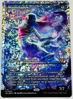 Moonshadow (0396) (Showcase) (Fracture Foil) Lorwyn Eclipsed Foil - Image 1