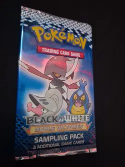 Pokemon Noble Victories Sampling Pack Sealed 3-Card Black & White Unopened - Image 2