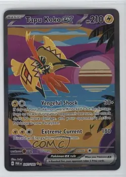 Tapu Koko ex Special Illustration Rare Pokemon Scarlet & Violet Paradox Rift PAR - Image 1