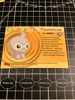 Topps Pokemon Advanced Holo Castform #24 - Image 2