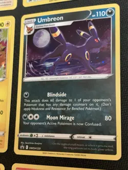 Pokemon LOT of 15 Black Star Promos SWSH Series - Eevee / Umbreon / Pikachu NM - Image 2