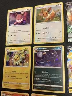 Pokemon LOT of 15 Black Star Promos SWSH Series - Eevee / Umbreon / Pikachu NM - Image 3
