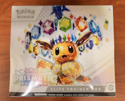 Pokemon Prismatic Evolutions Elite Trainer Box ETB - SEALED (Small Tear) - Image 1