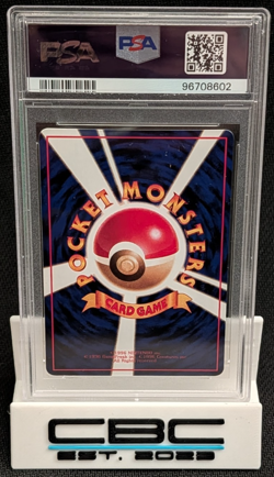 1998 Pokemon Japanese Vending Series 3 Nidorino 33 PSA 10 - Image 2