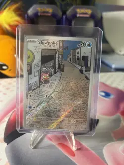 Pokemon TCG Slowpoke Holo Card 204/198 SV01 Scarlet & Violet Base Set - Image 1