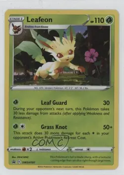 Leafeon Holo Pokemon Sword & Shield Black Star Promo #SWSH191 - Image 1