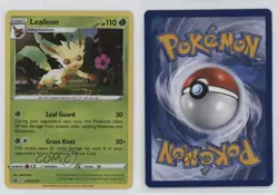 Leafeon Holo Pokemon Sword & Shield Black Star Promo #SWSH191 - Image 3