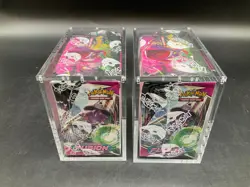 Lot of (2) Pokemon TCG Fusion Strike Booster Boxes SEALED w/Acrylics - Image 3