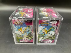 Lot of (2) Pokemon TCG Fusion Strike Booster Boxes SEALED w/Acrylics - Image 4