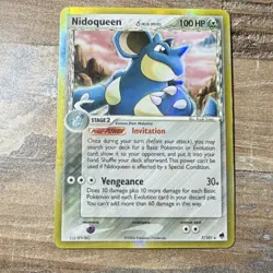 Pokemon TCG Nidoqueen Delta Species Reverse Holo 7/101 Dragon Frontiers - Image 1