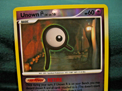 POKEMON LEGENDS AWAKENED UNOWN R- UNCOMMON REVERSE HOLO/FOIL-77/146-NEAR MINT! - Image 2
