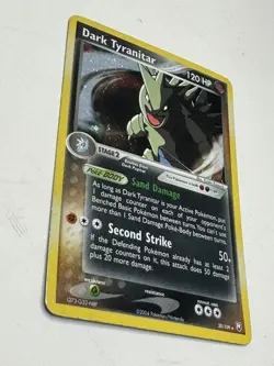 Pokemon Dark Tyranitar EX Team Rocket Returns 20/109 Holo Mod Play - Image 1