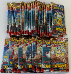 Lot of (30) Pokemon TCG Surging Sparks Booster Packs Sealed - Image 1