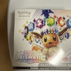 Pokemon TCG Scarlet & Violet Prismatic Evolutions Elite Trainer Box SEALED ETB - Image 2