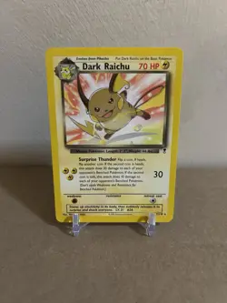 Pokemon Legendary Collection Dark Raichu 7/110 Non-Holo Rare LP - Image 1