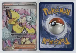 Iono Ultra Rare Pokemon Scarlet & Violet Paldea Evolved SV02 #254 - Image 3