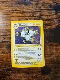 Pokemon WOTC 1999 Fossil Magneton 11/62 HOLO Vintage - Image 3