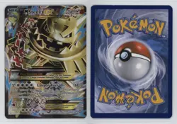 Full Art - M Steelix EX Pokemon XY Steam Siege #109 - Image 3