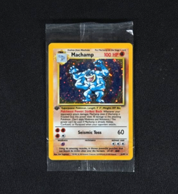 Pokemon Machamp 1st Edition Base Set Holofoil Promo Pack Brand New Sealed - Image 1